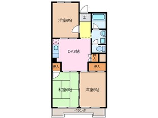 サンヴェール池上台の物件間取画像